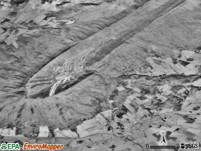 Massanutten satellite photo by USGS