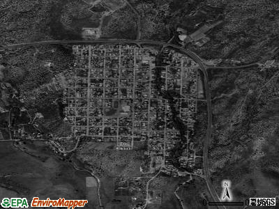 Santa Clara satellite photo by USGS