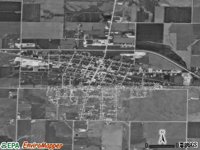 Shelbina satellite photo by USGS