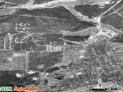 Leadville North satellite photo by USGS