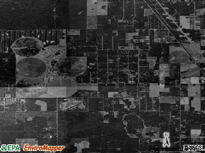 Manattee Road satellite photo by USGS