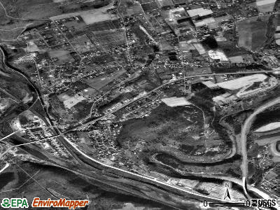 Lykens satellite photo by USGS