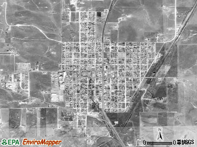 Stinnett satellite photo by USGS