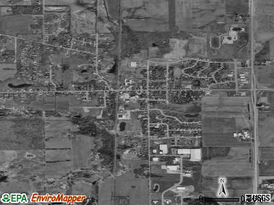 Luxemburg satellite photo by USGS