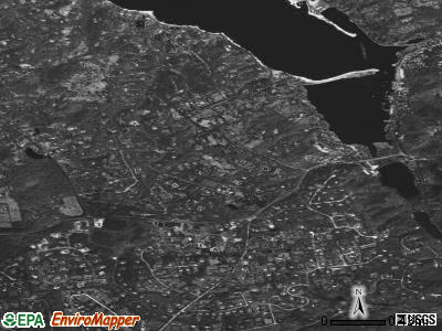 Laurel Hollow satellite photo by USGS