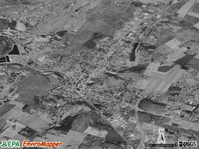 Oakland satellite photo by USGS