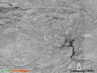 Morongo Valley satellite photo by USGS