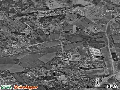 Cottleville satellite photo by USGS