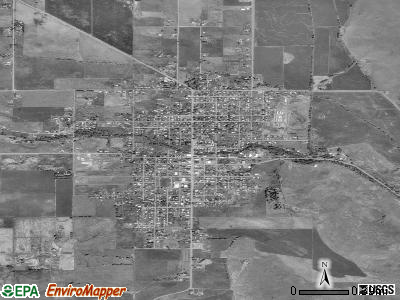 Union satellite photo by USGS