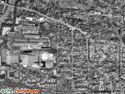 Vinita Park satellite photo by USGS