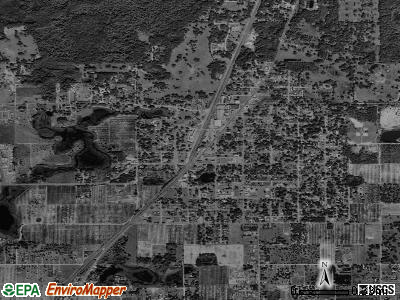 WaKeeney satellite photo by USGS