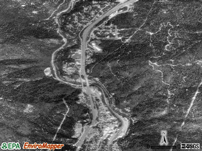 Dunsmuir satellite photo by USGS