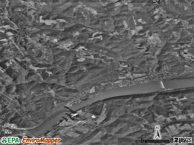 Industry satellite photo by USGS