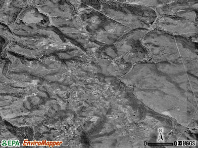 Coal City satellite photo by USGS