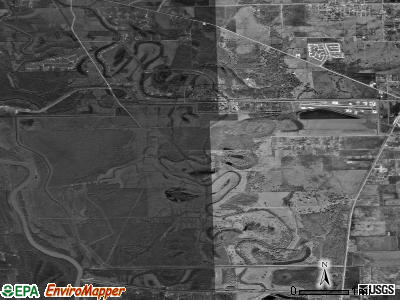 Sienna Plantation satellite photo by USGS