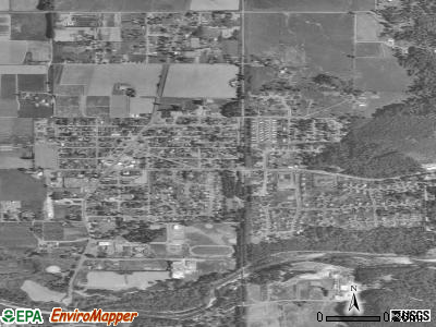 Carnation satellite photo by USGS