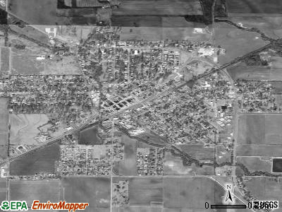 Campbell satellite photo by USGS