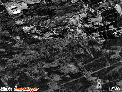 Blacksburg satellite photo by USGS