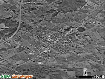 Cave City satellite photo by USGS