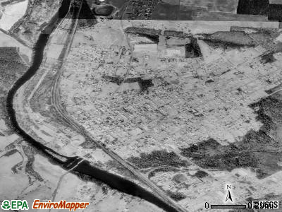Shenandoah satellite photo by USGS