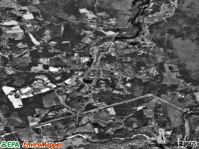 Bondsville satellite photo by USGS