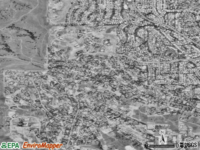 Hidden Hills satellite photo by USGS