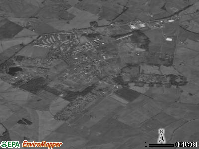 Breckinridge Center satellite photo by USGS
