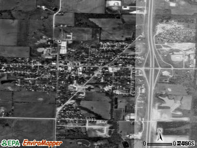 Ashland satellite photo by USGS