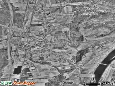 South Deerfield satellite photo by USGS