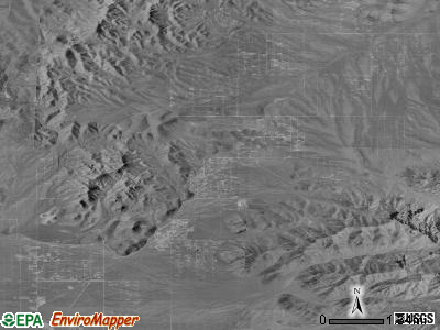 Dolan Springs satellite photo by USGS