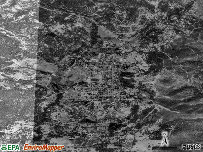 Tuolumne City satellite photo by USGS