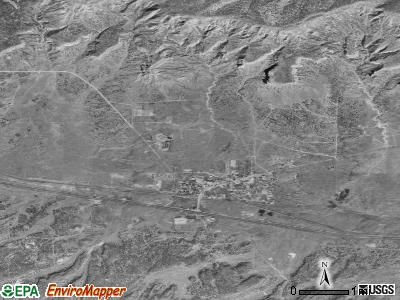 Thoreau satellite photo by USGS