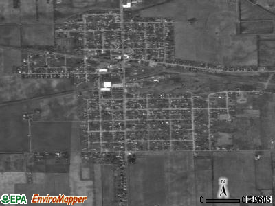 Bradford satellite photo by USGS