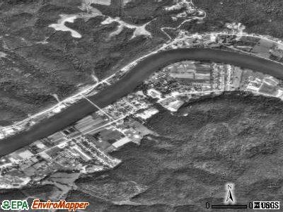Winfield satellite photo by USGS