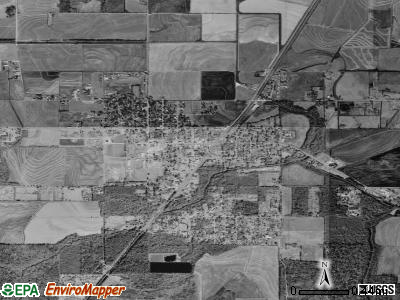 Oberlin satellite photo by USGS
