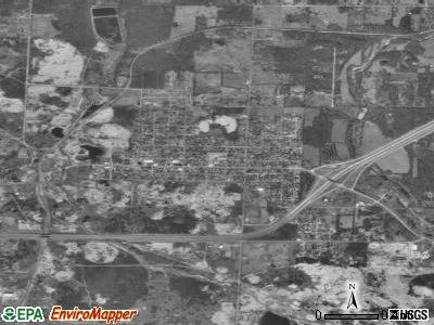 Carterville satellite photo by USGS