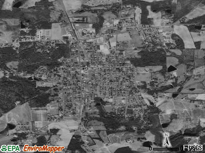 Coats satellite photo by USGS