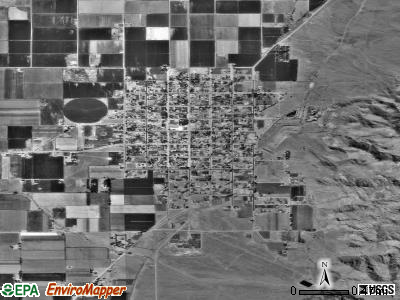 Monroe satellite photo by USGS