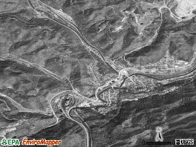 Granite satellite photo by USGS