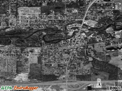 Watervliet satellite photo by USGS