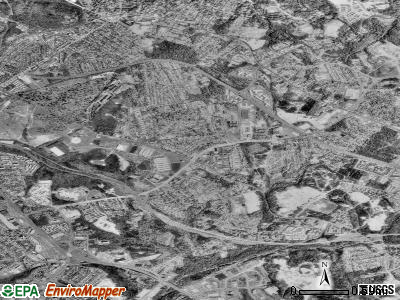 Suitland-Silver Hill satellite photo by USGS