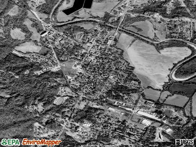 Port Gibson satellite photo by USGS