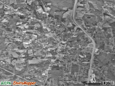 Jamestown satellite photo by USGS