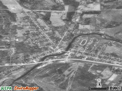 Youngsville satellite photo by USGS