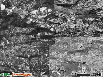 West Glendive satellite photo by USGS