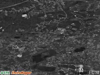 Harwich Center satellite photo by USGS