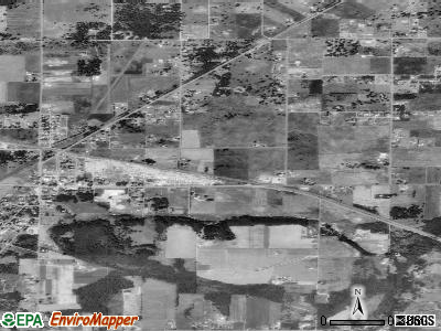 Rochester satellite photo by USGS