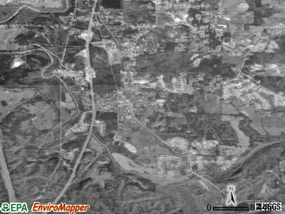 Morris satellite photo by USGS