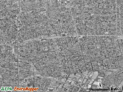 Temple City satellite photo by USGS