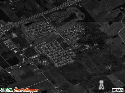Northcliff satellite photo by USGS